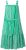 Ulla Popken 850197 Robe rayée à volants Vert - Robes d'été - Robes d'été grande taille