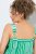 Ulla Popken 850197 Robe rayée à volants Vert - Robes d'été - Robes d'été grande taille