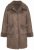 Ulla Popken 850251 Manteau teddy Marron clair - Manteaux - Manteaux femme grande taille
