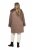 Ulla Popken 850251 Manteau teddy Marron clair - Manteaux - Manteaux femme grande taille