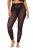 Ulla Popken 850264 Legging collant à motifs Noir - Collants & chaussettes - 