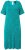 Ulla Popken 850344 Robe t-shirt imprimée Turquoise - Robes midi - Robes midi grande taille