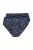 Ulla Popken 850538 Culottes à fleurs en coton bio lot de 2 Bleu marine - Culottes - 