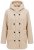 Ulla Popken 850589 Veste teddy Blanc cassé - Vestes - Vestes femme grande taille
