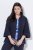 Ulla Popken 850615 Veste Bleu marine - Vestes - Vestes femme grande taille