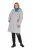 Ulla Popken 850774 Manteau technique Gris - Manteaux - Manteaux femme grande taille