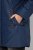 Ulla Popken 850794 Manteau technique Bleu marine - Manteaux - Manteaux femme grande taille