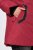 Ulla Popken 850794 Manteau technique Rouge - Manteaux - Manteaux femme grande taille