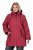 Ulla Popken 850794 Manteau technique Rouge - Manteaux - Manteaux femme grande taille