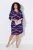 Ulla Popken 850920 Robe en jersey Bleu marine - Robes - Robes pour toutes les tailles