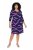 Ulla Popken 850920 Robe en jersey Bleu marine - Robes - Robes pour toutes les tailles