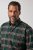 JP1880 850923 Chemise à carreaux manches longues Vert forêt TALL - TALL chemises - Chemises TALL grande longueur