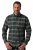 JP1880 850923 Chemise à carreaux manches longues Vert forêt TALL - TALL chemises - Chemises TALL grande longueur