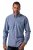 JP1880 850931 Chemise en chambray manches longues Bleu denim TALL - TALL chemises - Chemises TALL grande longueur