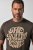 JP1880 851001 Rolling Stones Retro Logo T-shirt Noisette TALL - TALL T-shirts - T-Shirts pour Hommes Grands