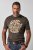 JP1880 851001 Rolling Stones Retro Logo T-shirt Noisette TALL - TALL T-shirts - T-Shirts pour Hommes Grands