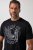 JP1880 851008 T-shirt à imprimé poitrine Noir TALL - TALL T-shirts - T-Shirts pour Hommes Grands
