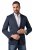 JP1880 851032 Blazer avec doublure partielle légère Bleu marine - Costumes - Costumes grandes tailles 