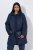 Ulla Popken 851123 Veste matelassée Bleu marine - Vestes - Vestes femme grande taille