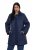 Ulla Popken 851123 Veste matelassée Bleu marine - Vestes - Vestes femme grande taille