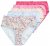 Ulla Popken 851140 Culottes à fleurs lot de 5 Rose - Culottes - 