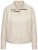 Ulla Popken 851329 Veste biker effet cuir zippée Taupe - Vestes - Vestes femme grande taille