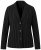 Ulla Popken 851341 Blazer stretch à fines rayures Noir - Blazers - Blazers grande taille pour femme