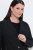 Ulla Popken 851341 Blazer stretch à fines rayures Noir - Blazers - Blazers grande taille pour femme
