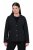 Ulla Popken 851341 Blazer stretch à fines rayures Noir - Blazers - Blazers grande taille pour femme