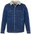 JP1880 851363 Veste en jean doublée teddy Bleu denim TALL - TALL vestes - Vestes TALL pour hommes grands