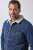 JP1880 851363 Veste en jean doublée teddy Bleu denim TALL - TALL vestes - Vestes TALL pour hommes grands