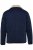 Men+ 369 Veste bellyfit à col teddy Bleu marine - Vestes - Vestes Homme Grandes Tailles