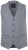 JP1880 851399 Gilet en mélange de laine à dos tricoté Gris clair - Costumes - Costumes grandes tailles 