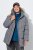 Ulla Popken 851438 Veste matelassée HYPRAR trapèze Vert foncé - Vestes - Vestes femme grande taille