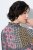Ulla Popken 851546 Robe mi-longue imprimée Jaune moutarde - Robes midi - Robes midi grande taille