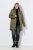 Ulla Popken 851560 Veste technique Vert olive - Vestes - Vestes femme grande taille