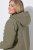 Ulla Popken 851560 Veste technique Vert olive - Vestes - Vestes femme grande taille