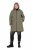 Ulla Popken 851560 Veste technique Vert olive - Vestes - Vestes femme grande taille