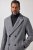 JP1880 851613 Croisé Manteau en laine Gris foncé - Vestes - Vestes Homme Grandes Tailles