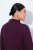 Ulla Popken 851664 Robe en jersey à col roulé Prune - Robes - Robes pour toutes les tailles