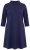 Ulla Popken 851664 Robe en jersey trapèze à poches Bleu marine - Robes - Robes pour toutes les tailles