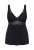 Ulla Popken 851693 Pyjama Noir - Pyjamas/vêtements de détente - 
