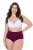 Ulla Popken 851736 Culottes taille haute lot de 3 Noir - Culottes - 