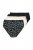 Ulla Popken 851752 Culottes à rayures lot de 5 Noir - Culottes - 