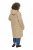 Ulla Popken 851764 Manteau oversize à capuche amovible Sable - Manteaux - Manteaux femme grande taille