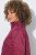Ulla Popken 851777 Veste matelassée HYPRAR à col montant Bordeaux - Vestes - Vestes femme grande taille