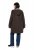 Ulla Popken 851803 Duffle-coat Marron foncé - Manteaux - Manteaux femme grande taille