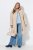 Ulla Popken 851811 Manteau matelassé Beige - Manteaux - Manteaux femme grande taille