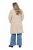 Ulla Popken 851811 Manteau matelassé Beige - Manteaux - Manteaux femme grande taille