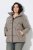 Ulla Popken 851822 Manteau matelassé Blanc cassé - Manteaux - Manteaux femme grande taille